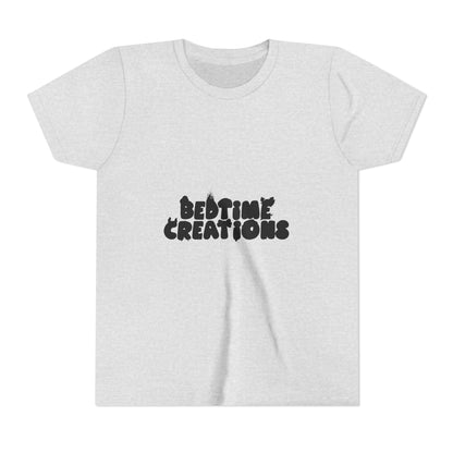 Bedtime Creations Youth Tee — Black Logo