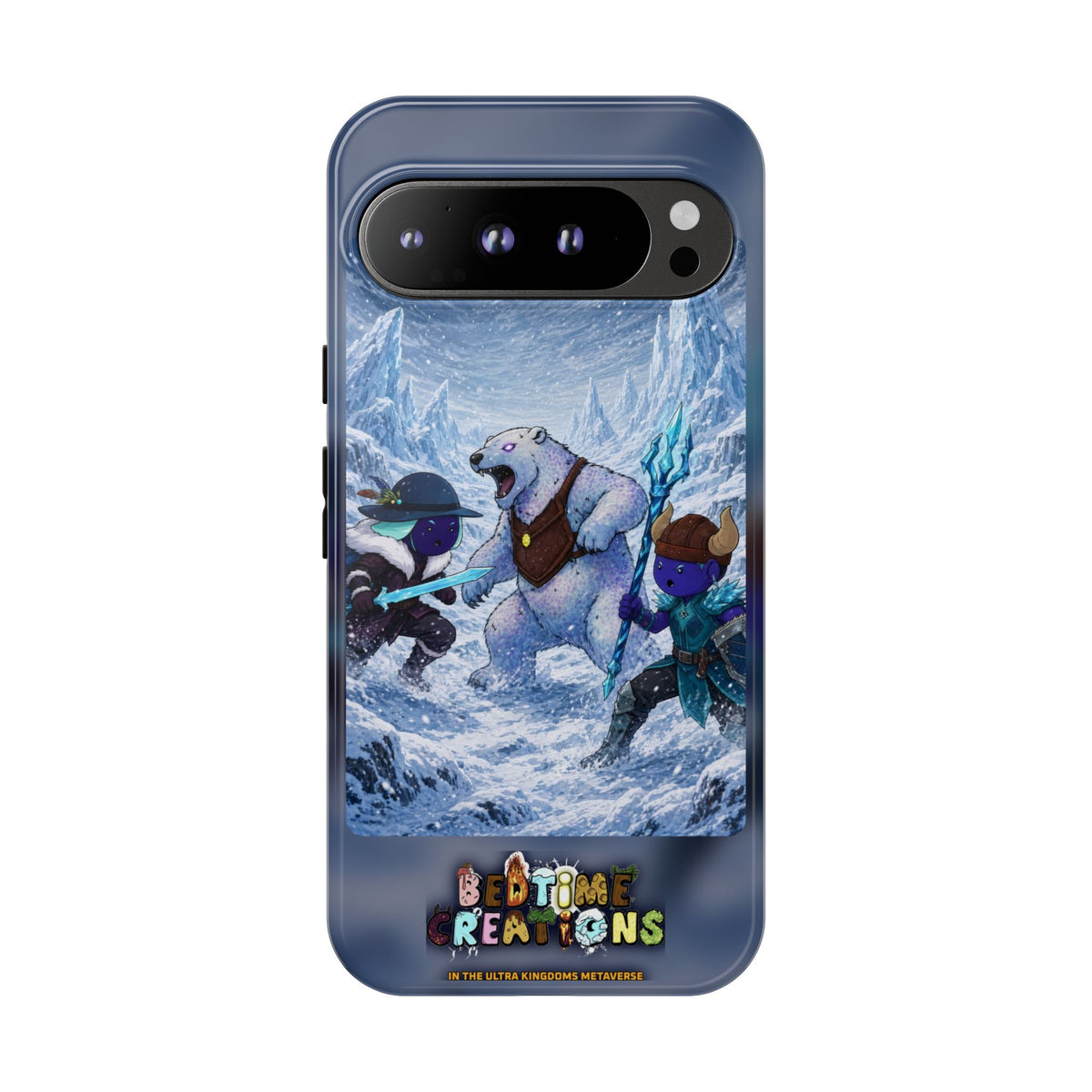 Bedtime Creations x Ultra Kingdoms Tough Phone Case — Frostmen Battle