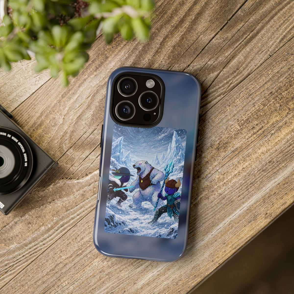 Bedtime Creations Tough Phone Case — Frostmen vs. Polar Bear