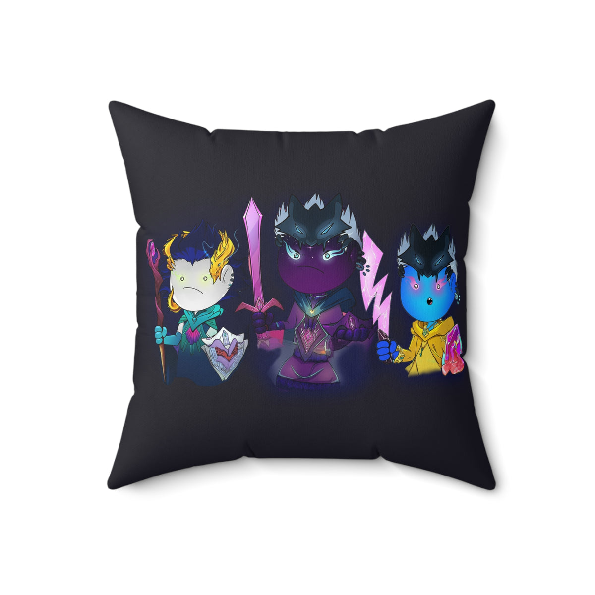 Bedtime Creations Throw Pillow — 3 Mystics