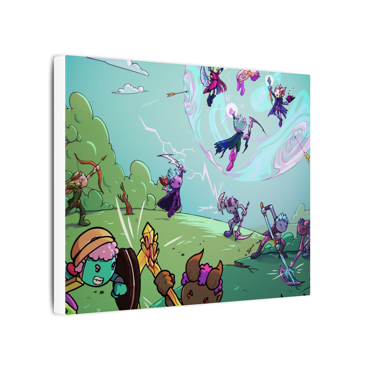 Bedtime Creations Canvas Wall Art — Battle of the Dream Realm