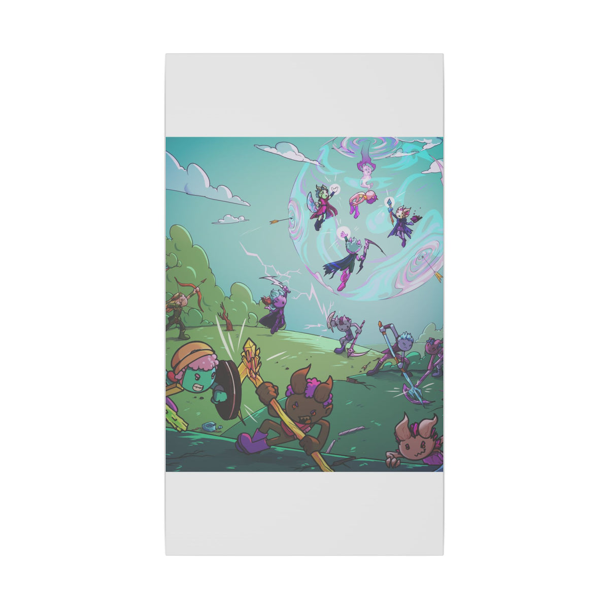 Bedtime Creations Canvas Wall Art — Battle of the Dream Realm