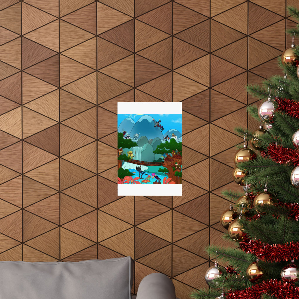 Bedtime Creations Poster — Woodlanders Valley