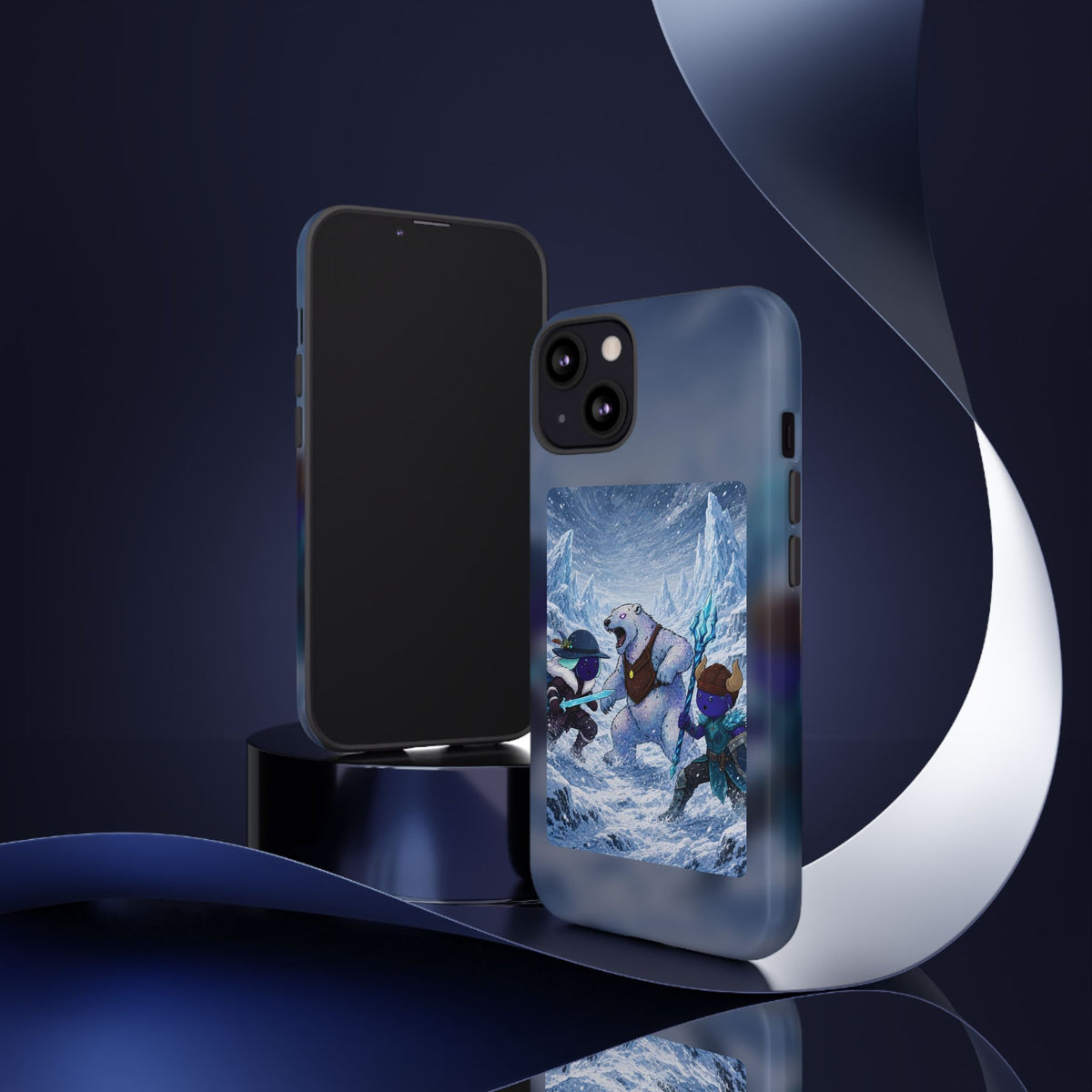 Bedtime Creations Tough Phone Case — Frostmen vs. Polar Bear