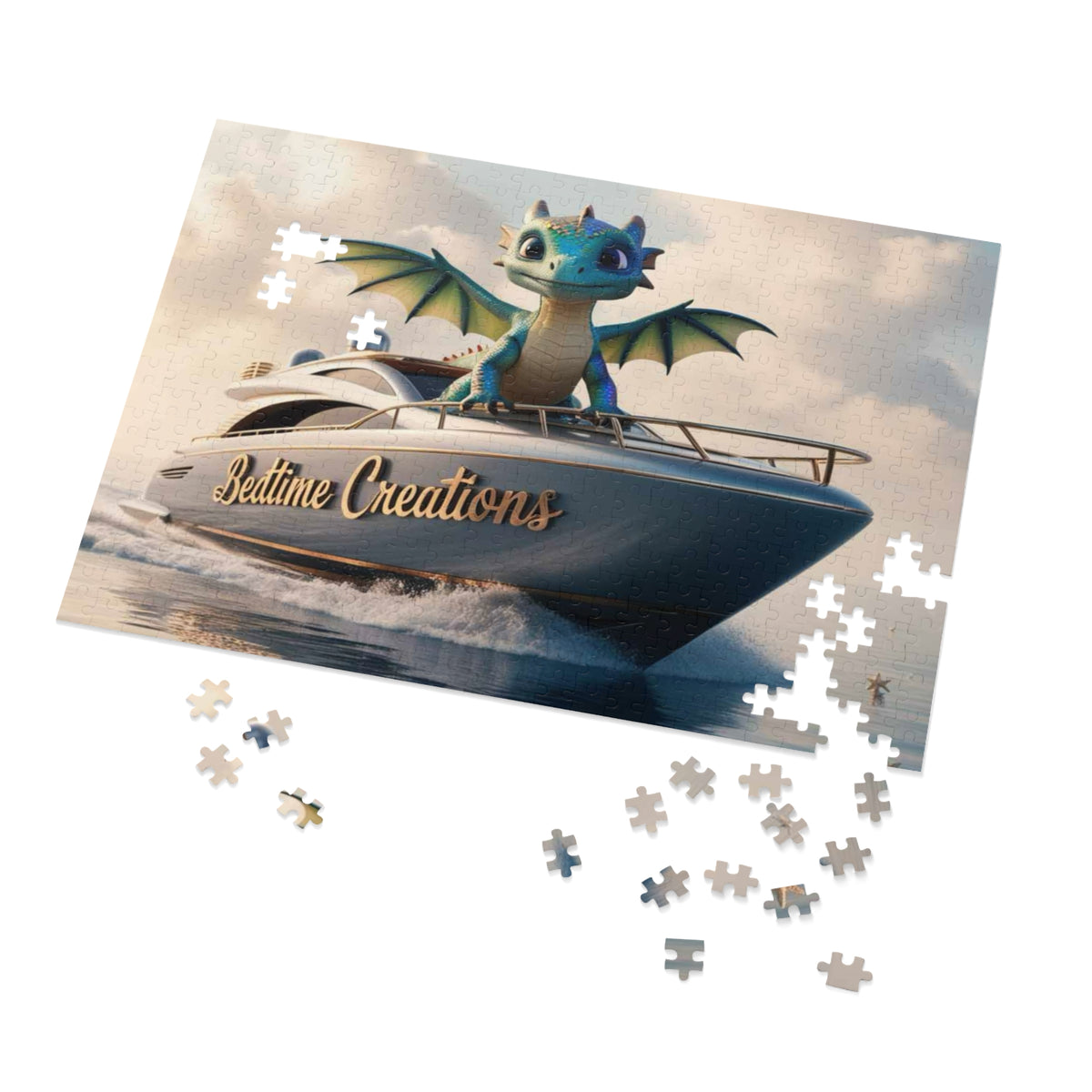 Bedtime Creations Jigsaw Puzzle — Dragon's Dream Yacht