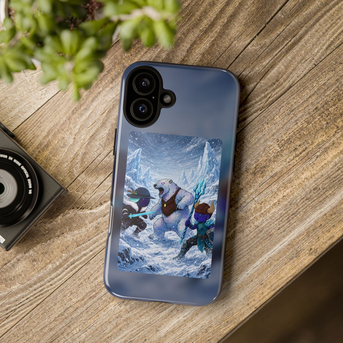 Bedtime Creations Tough Phone Case — Frostmen vs. Polar Bear