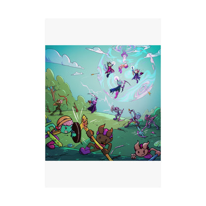Bedtime Creations Kids Room Poster — Battle of the Dream Realm