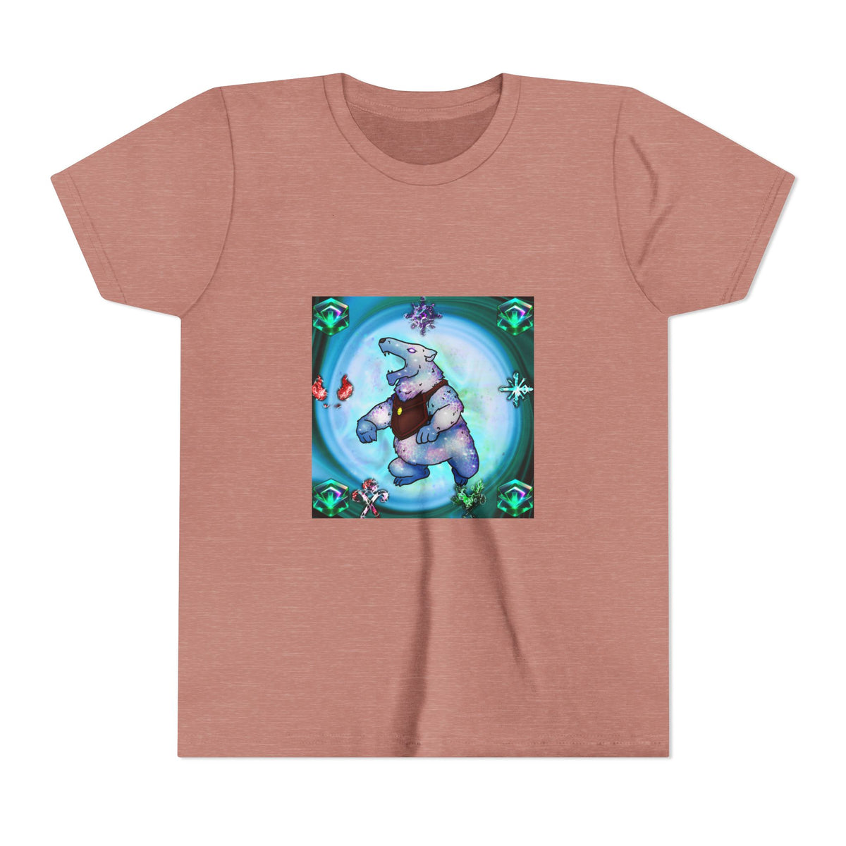 Bedtime Creations Youth Tee — Crystal Polar Bear