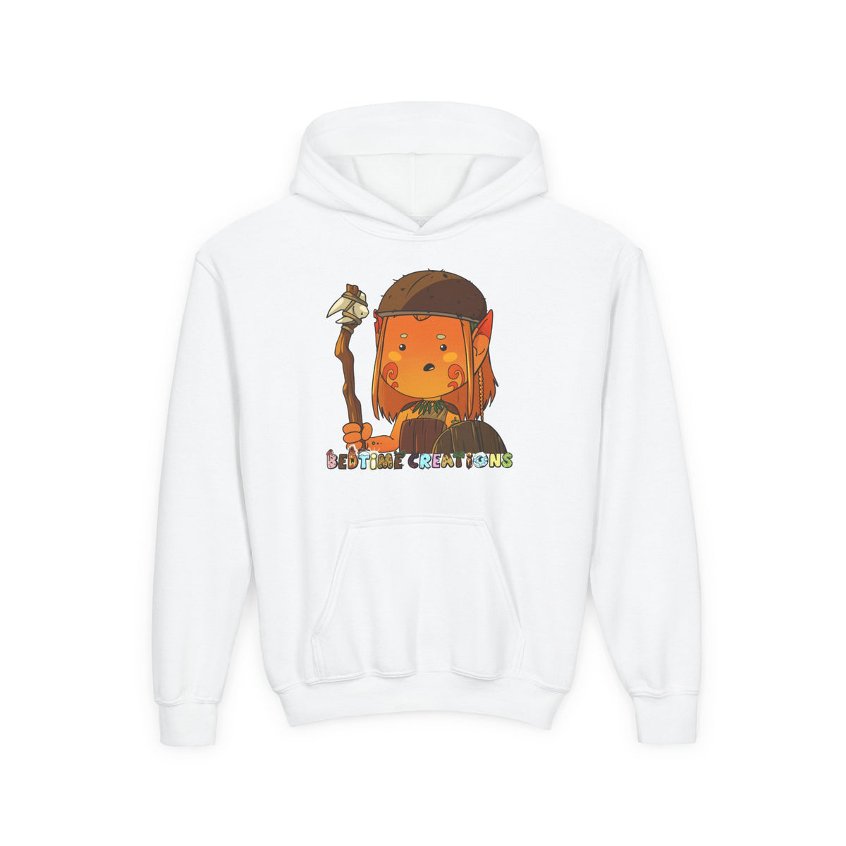 Bedtime Creations Youth Hoodie — Woodlanders 2