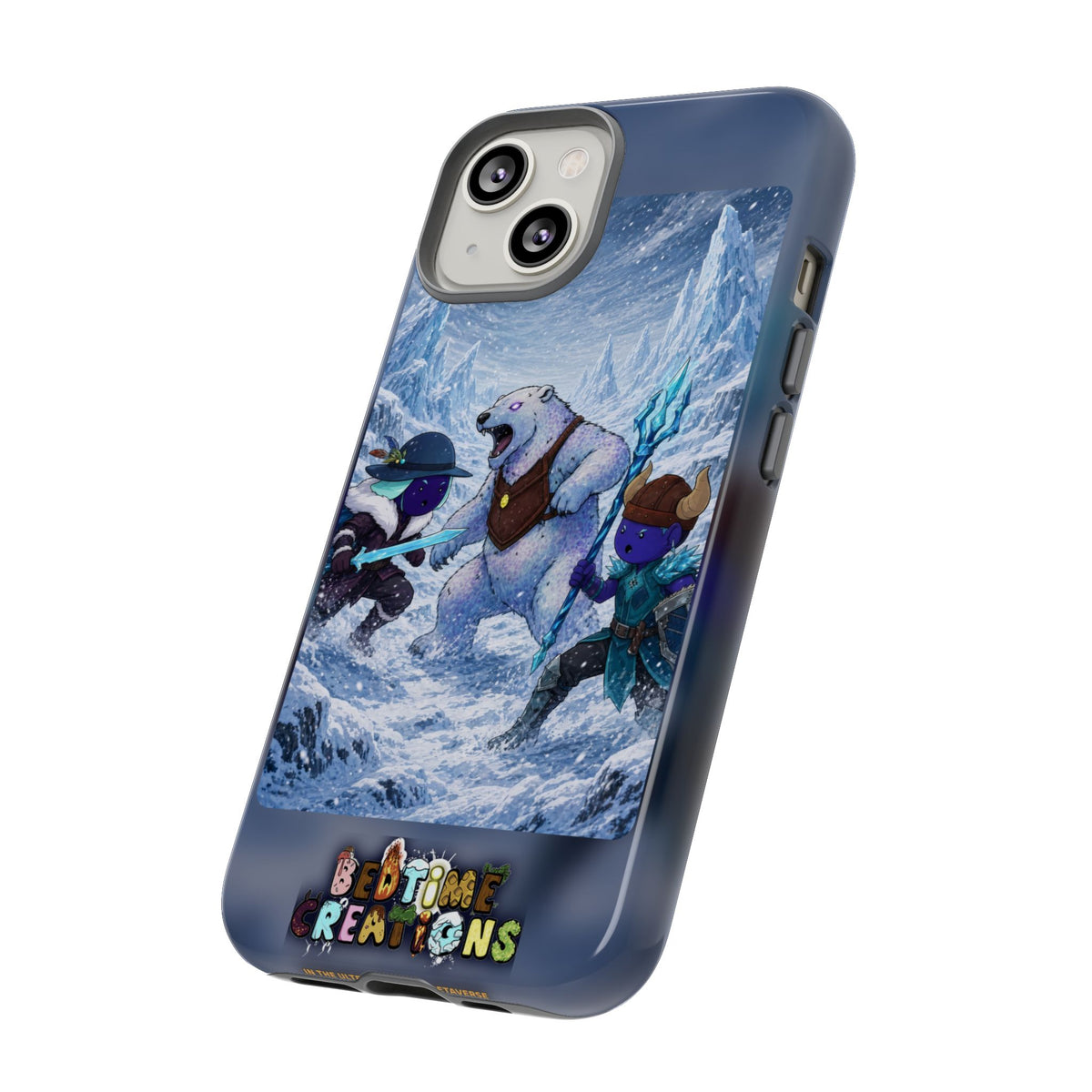 Bedtime Creations x Ultra Kingdoms Tough Phone Case — Frostmen Battle