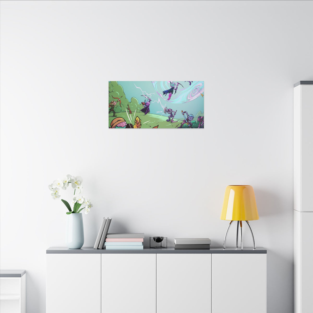 Bedtime Creations Canvas Wall Art — Battle of the Dream Realm