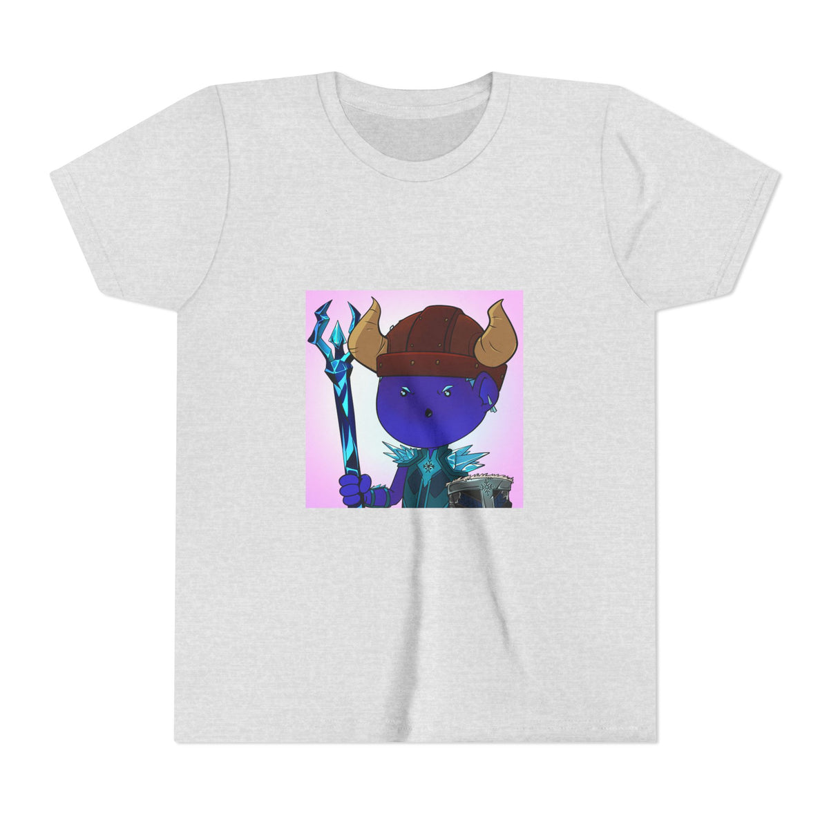 Bedtime Creations Youth Tee — Frostman Trident Warrior
