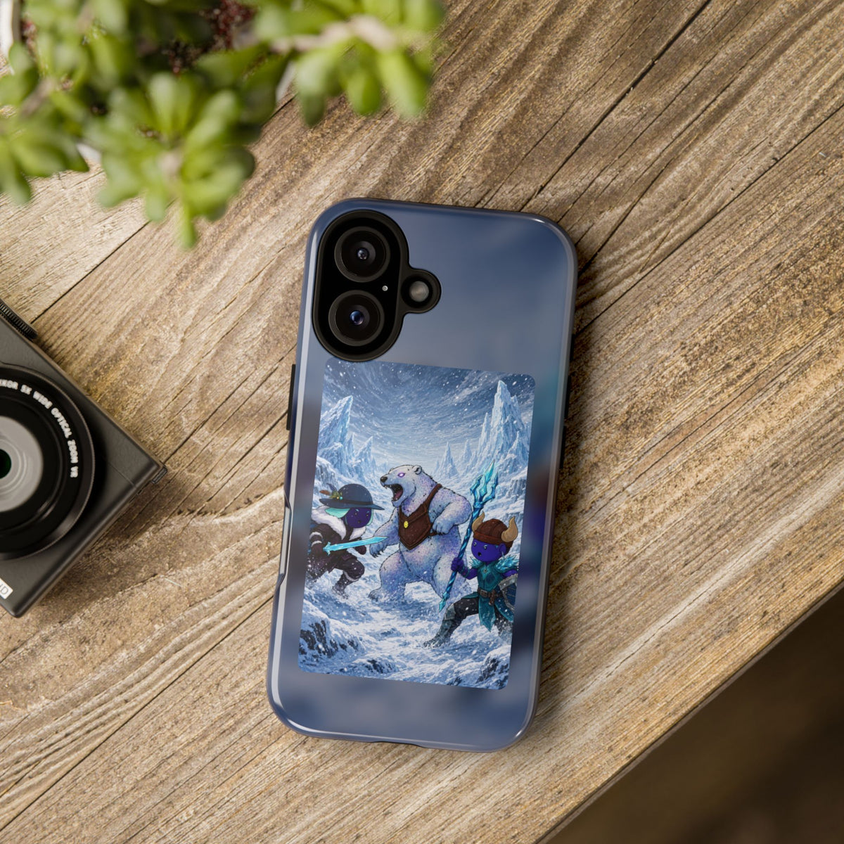 Bedtime Creations Tough Phone Case — Frostmen vs. Polar Bear