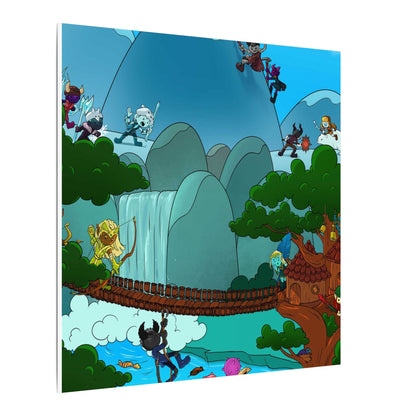 Bedtime Creations Canvas Wall Art — Woodlanders Valley