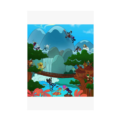 Bedtime Creations Poster — Woodlanders Valley