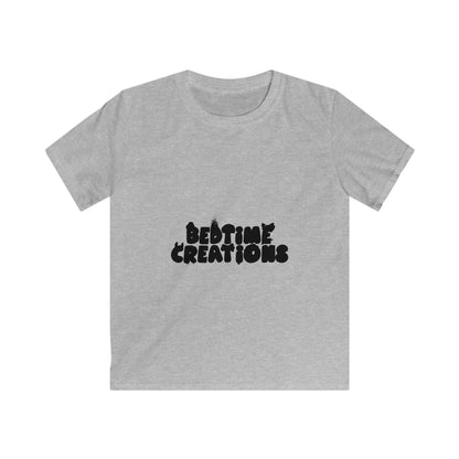 Bedtime Creations Youth Softstyle Tee — Black Logo