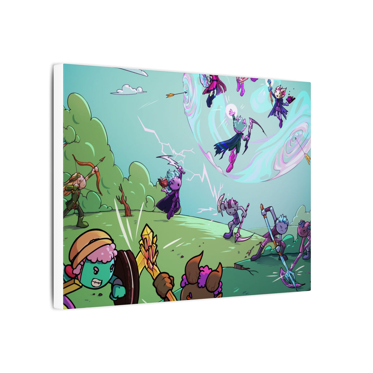 Bedtime Creations Canvas Wall Art — Battle of the Dream Realm