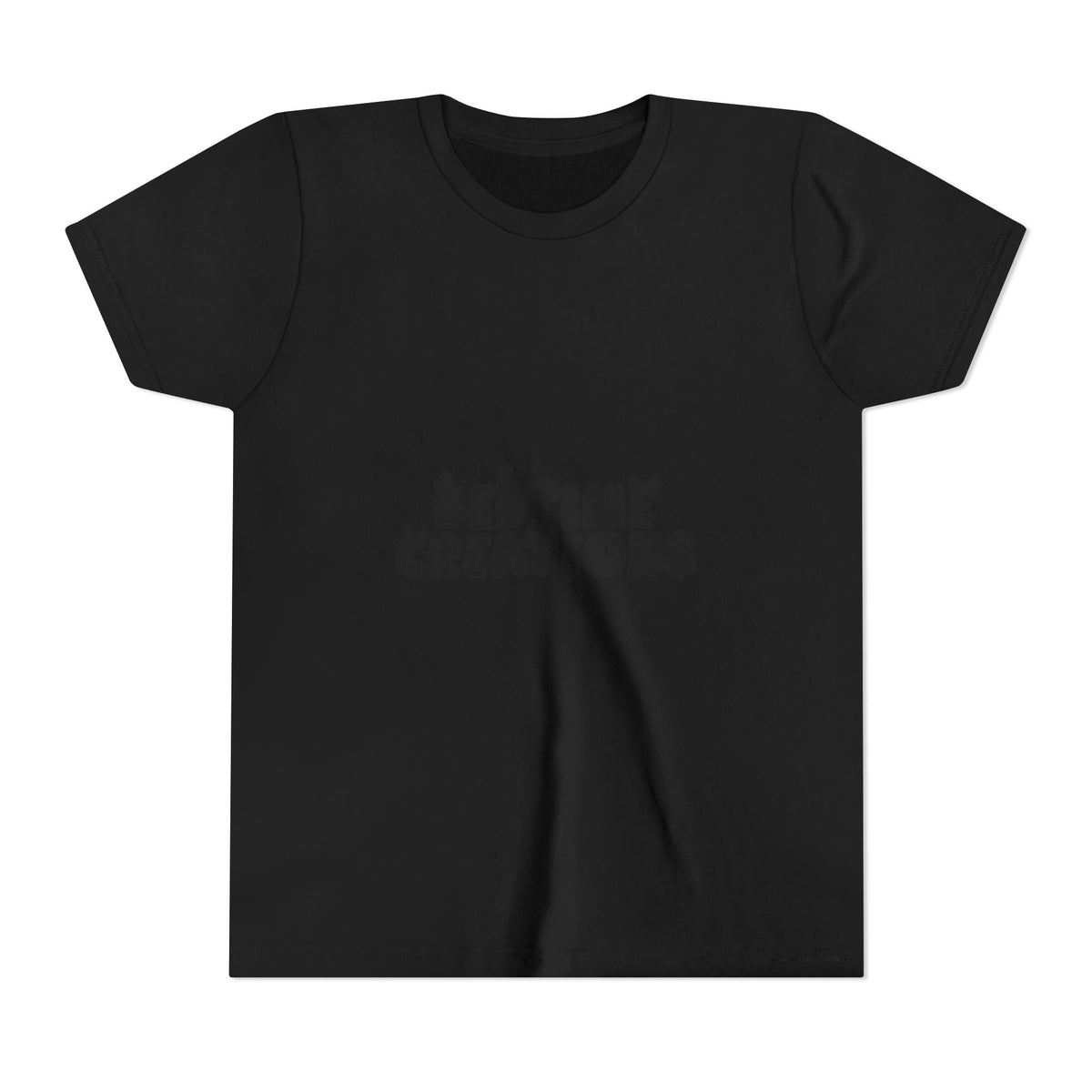 Bedtime Creations Youth Tee — Black Logo