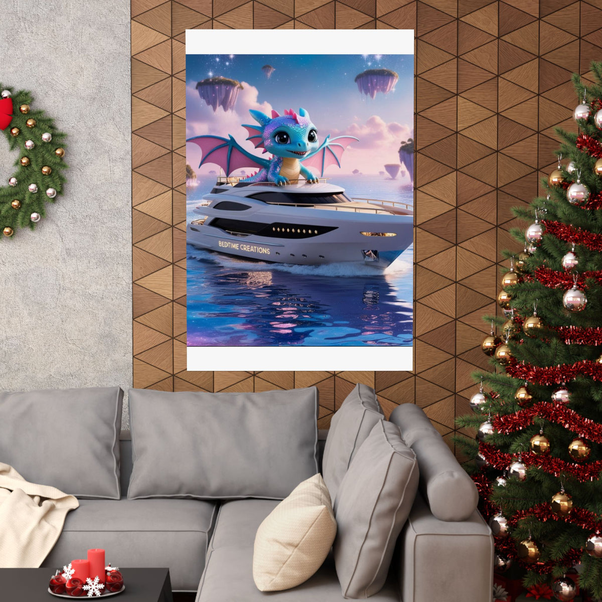 Bedtime Creations Poster — Dragon Voyage