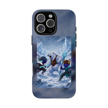 Bedtime Creations Tough Phone Case — Frostmen vs. Polar Bear
