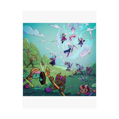 Bedtime Creations Kids Room Poster — Battle of the Dream Realm