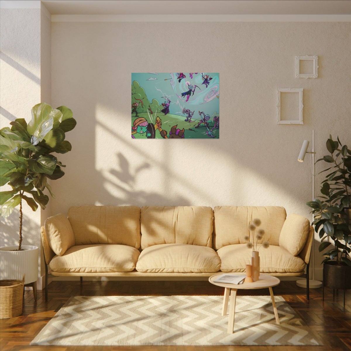 Bedtime Creations Canvas Wall Art — Battle of the Dream Realm