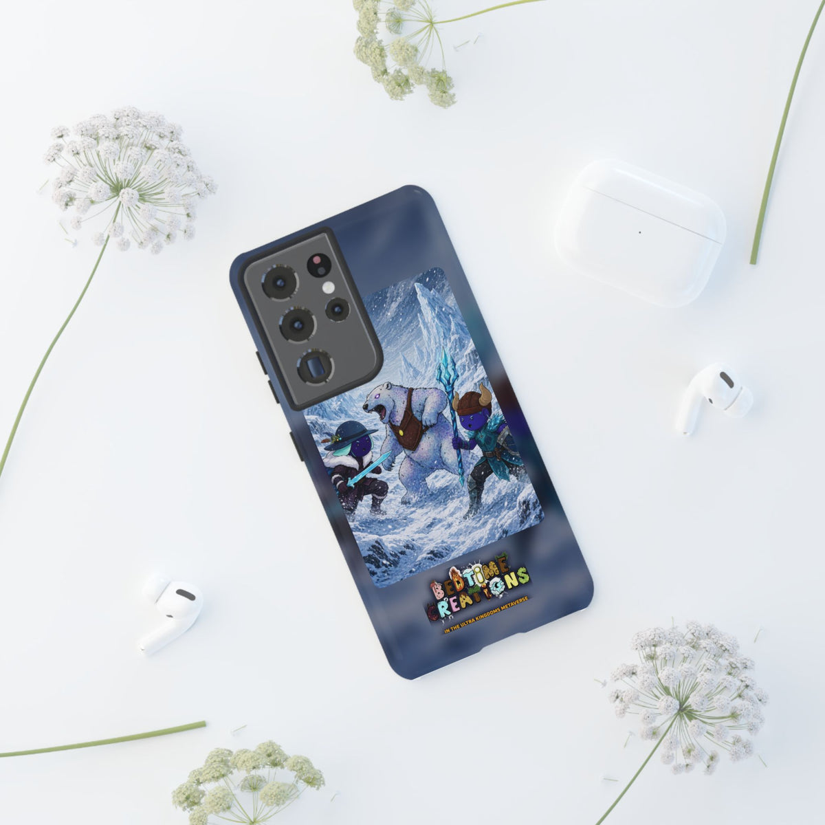 Bedtime Creations x Ultra Kingdoms Tough Phone Case — Frostmen Battle