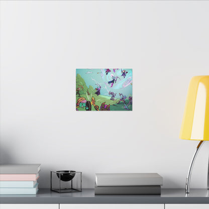 Bedtime Creations Canvas Wall Art — Battle of the Dream Realm