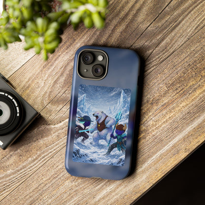 Bedtime Creations Tough Phone Case — Frostmen vs. Polar Bear