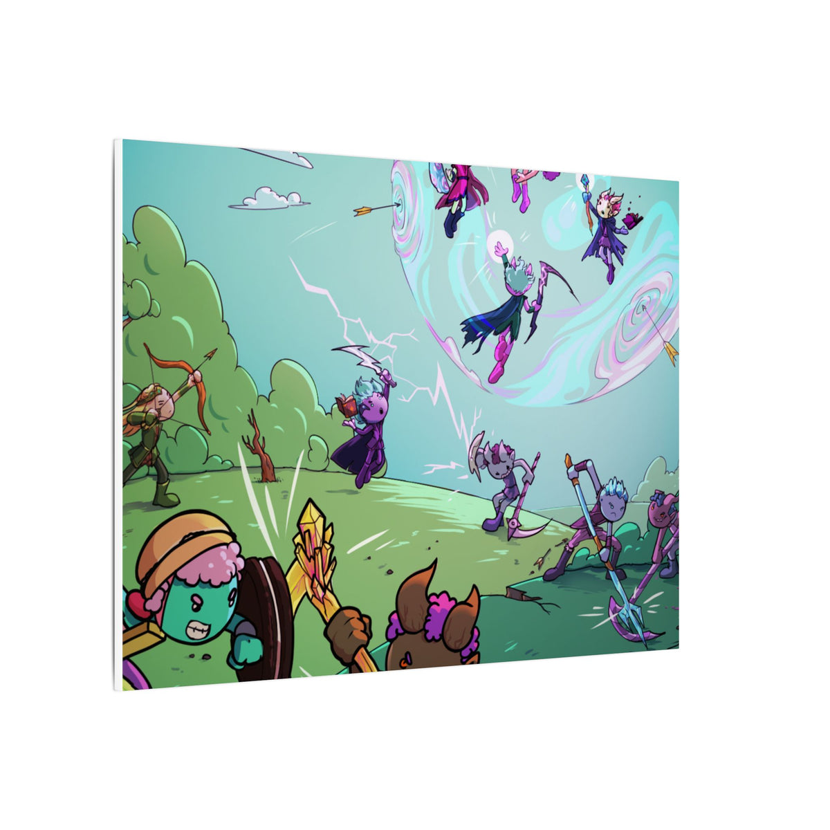 Bedtime Creations Canvas Wall Art — Battle of the Dream Realm