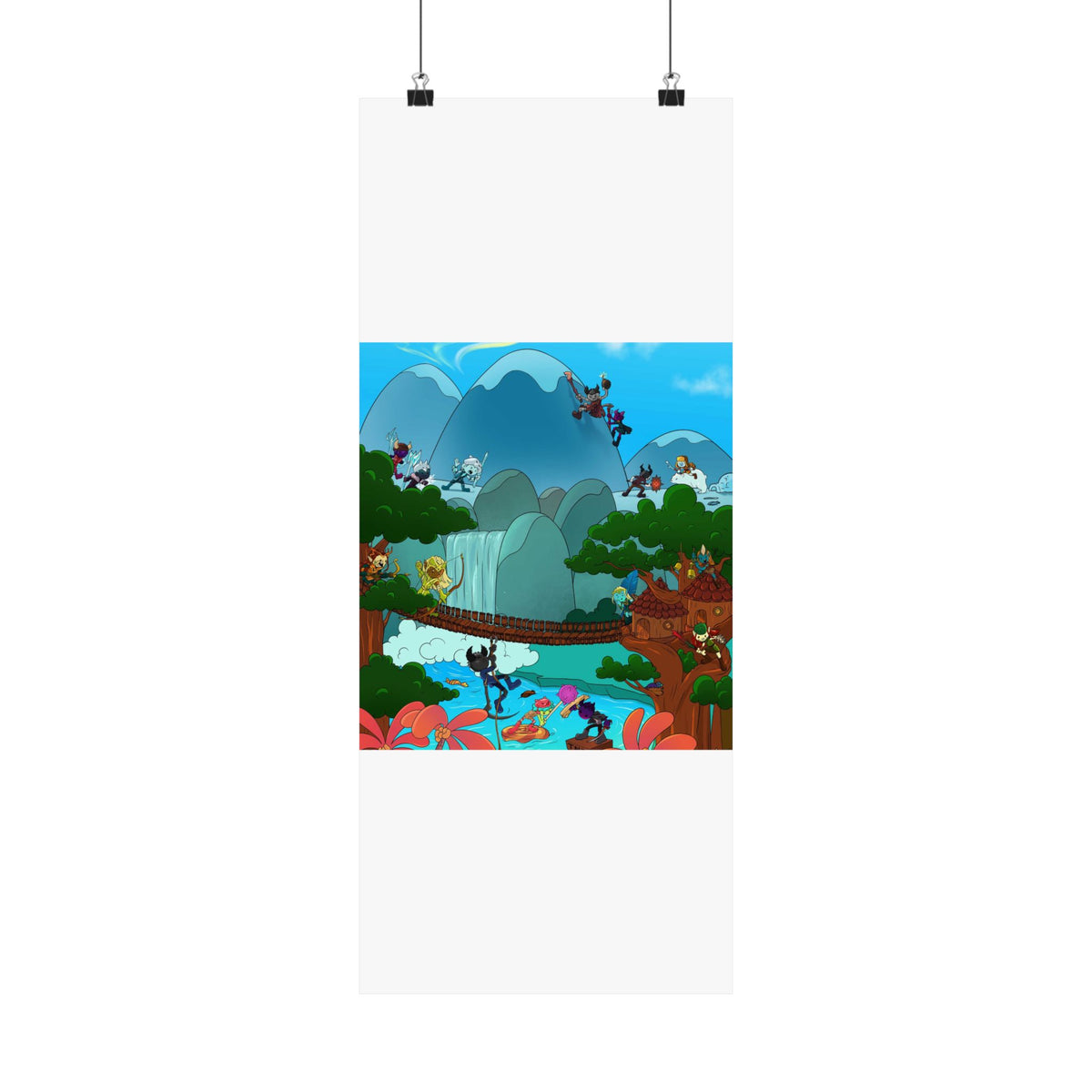 Bedtime Creations Poster — Woodlanders Valley