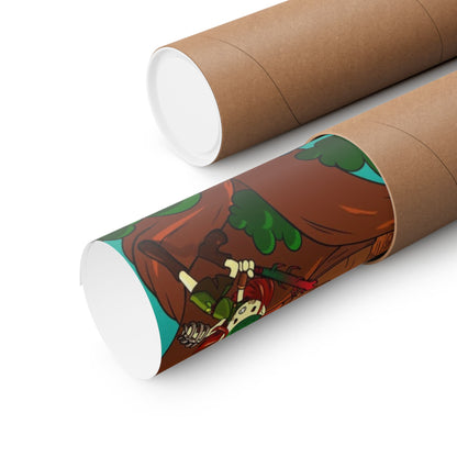 Bedtime Creations Poster — Woodlanders Valley
