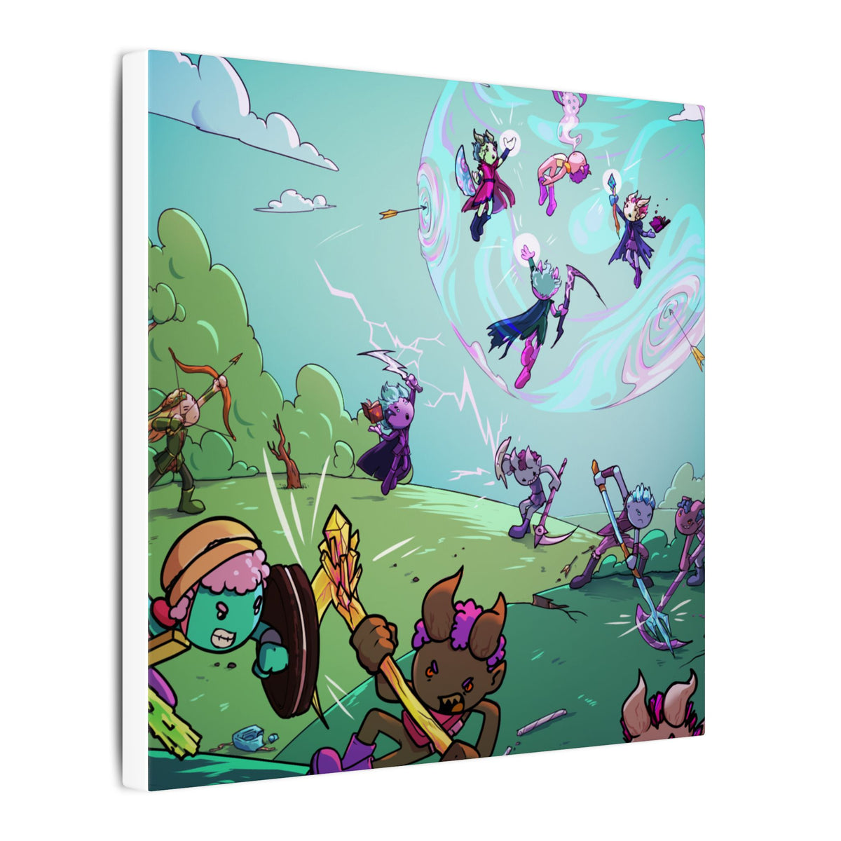 Bedtime Creations Canvas Wall Art — Battle of the Dream Realm