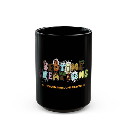 Bedtime Creations x Ultra Kingdoms Black Mug