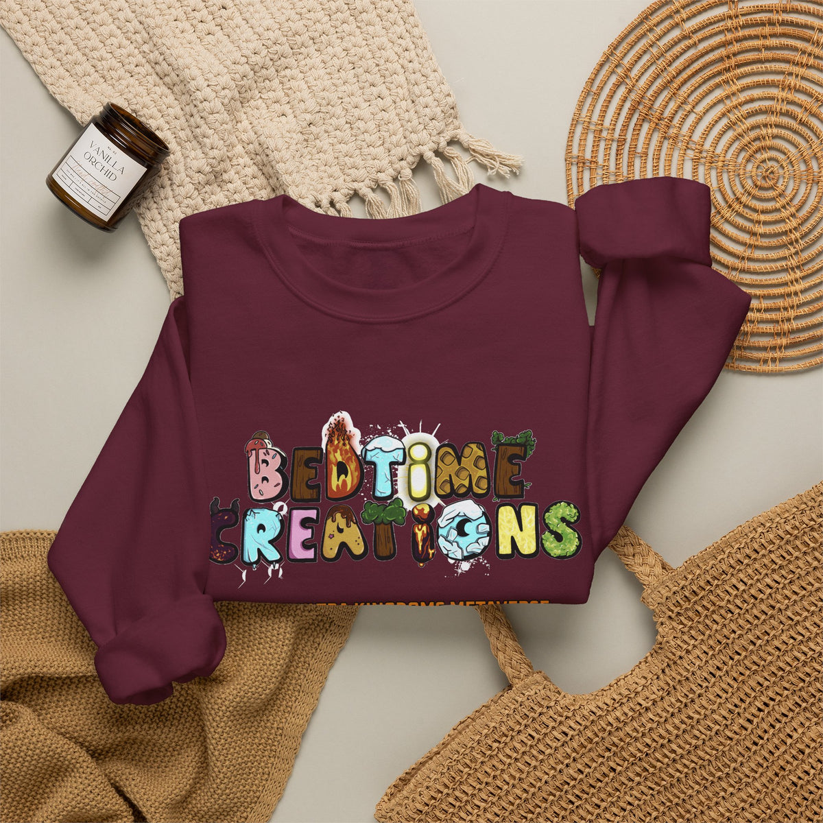 Bedtime Creations x Ultra Kingdoms Crewneck Sweatshirt