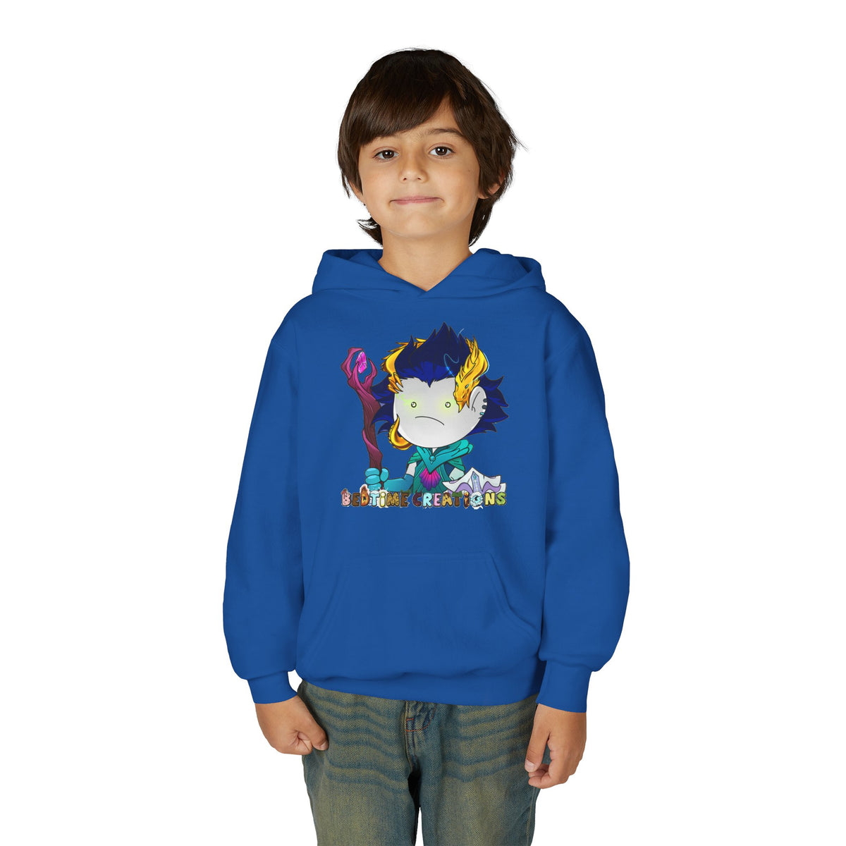 Bedtime Creations Youth Hoodie — Mystic 3