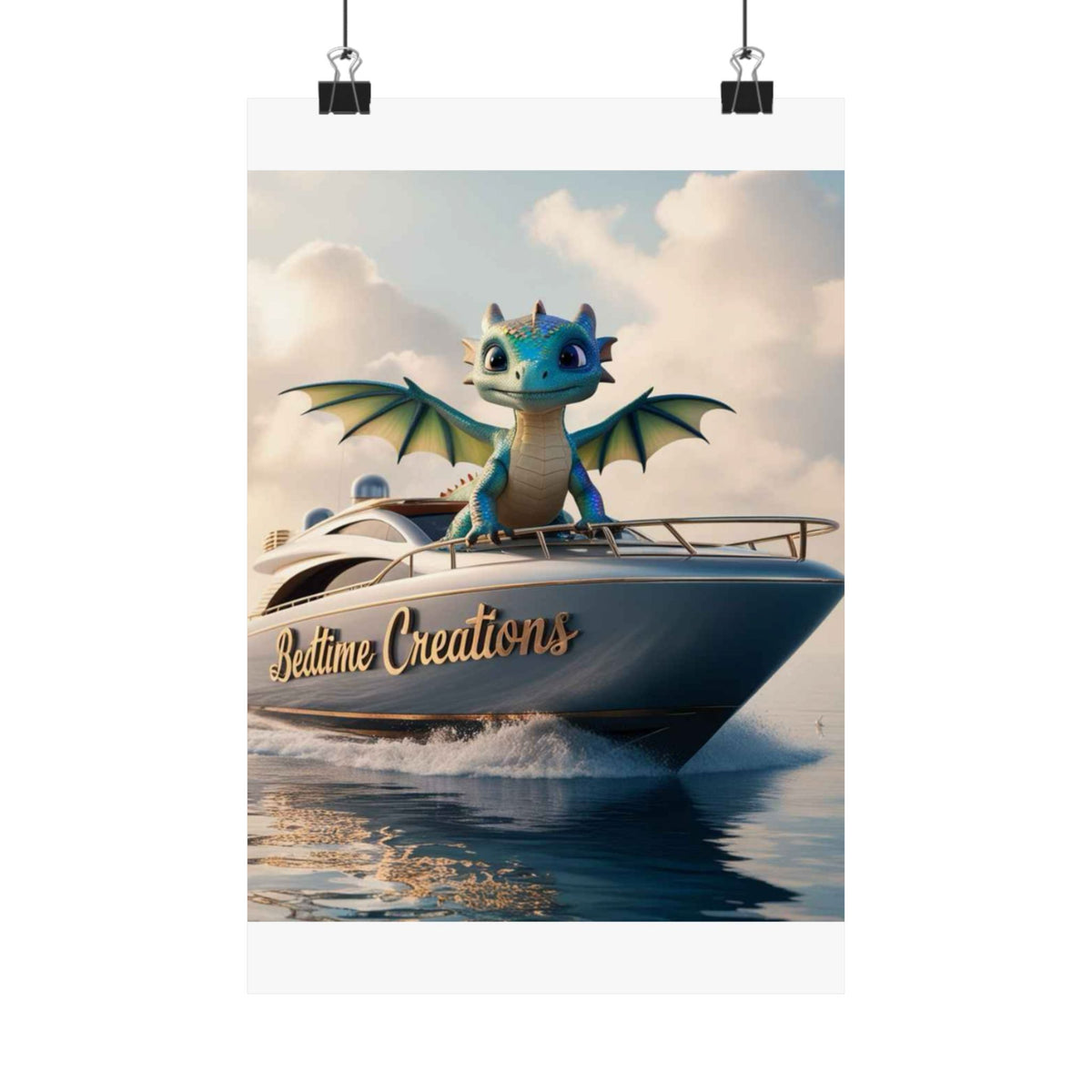 Bedtime Creations Poster — Dragon's Dream Yacht