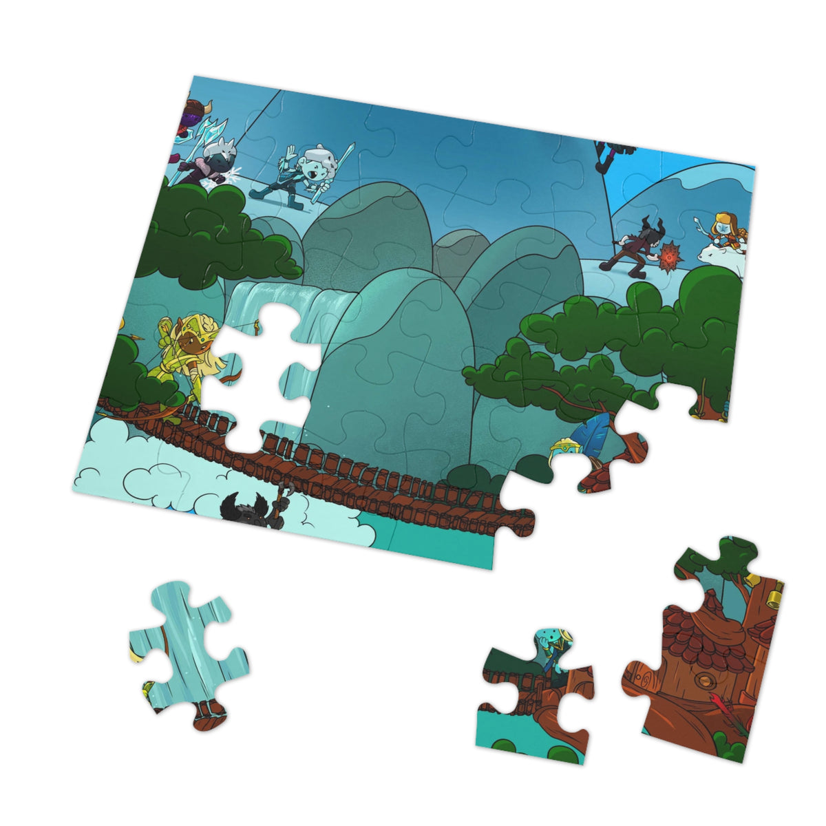 Bedtime Creations Jigsaw Puzzle — Woodlanders Valley