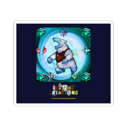 Bedtime Creations x Ultra Kingdoms Sticker — Crystal Polar Bear