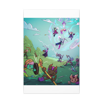 Bedtime Creations Canvas Wall Art — Battle of the Dream Realm