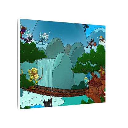 Bedtime Creations Canvas Wall Art — Woodlanders Valley