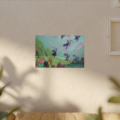 Bedtime Creations Canvas Wall Art — Battle of the Dream Realm