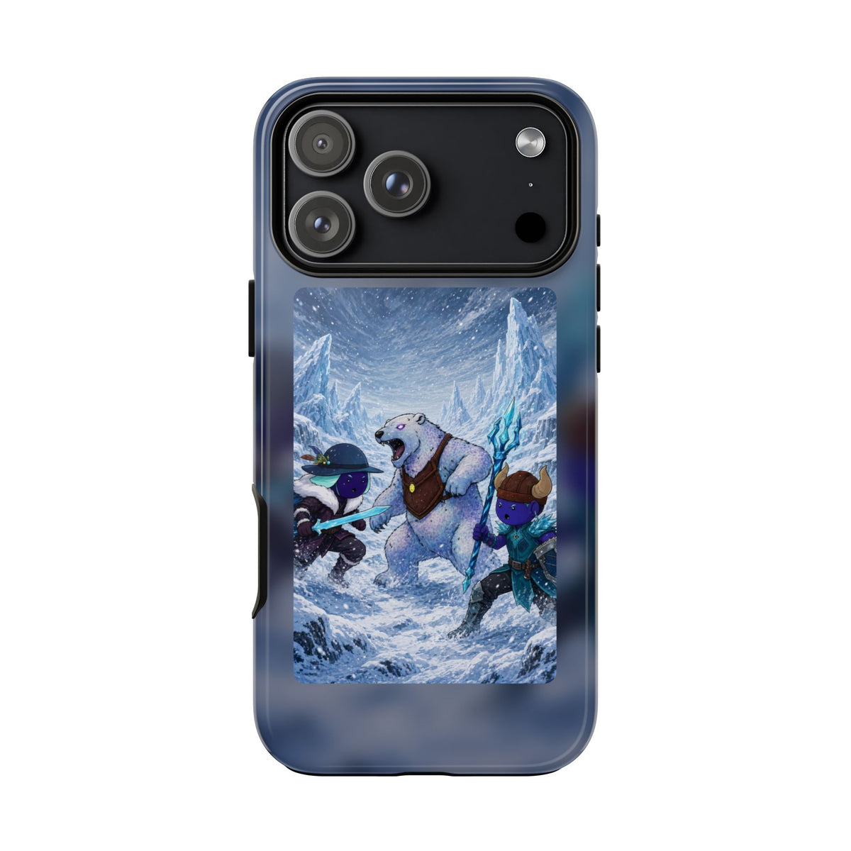 Bedtime Creations Tough Phone Case — Frostmen vs. Polar Bear