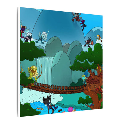 Bedtime Creations Canvas Wall Art — Woodlanders Valley
