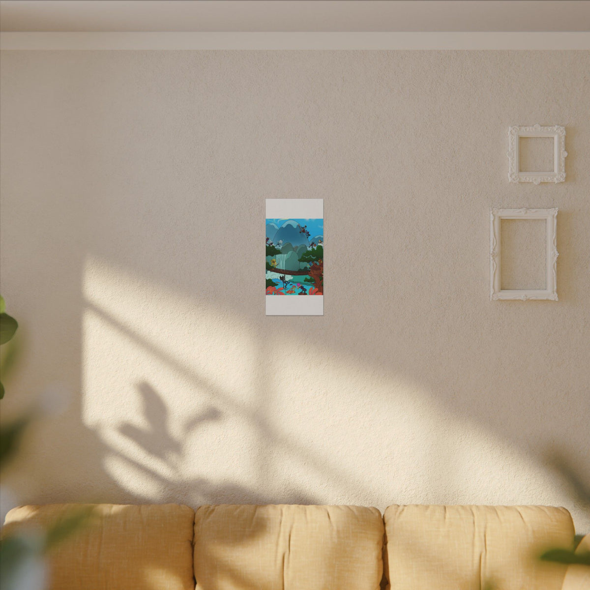 Bedtime Creations Canvas Wall Art — Woodlanders Valley