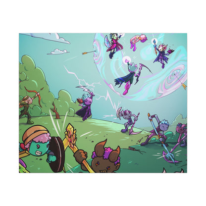 Bedtime Creations Canvas Wall Art — Battle of the Dream Realm
