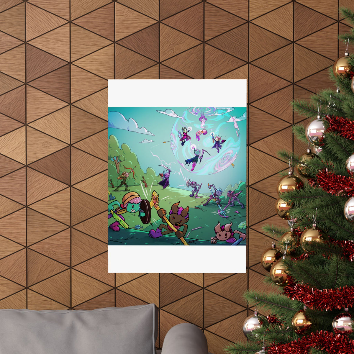 Bedtime Creations Kids Room Poster — Battle of the Dream Realm