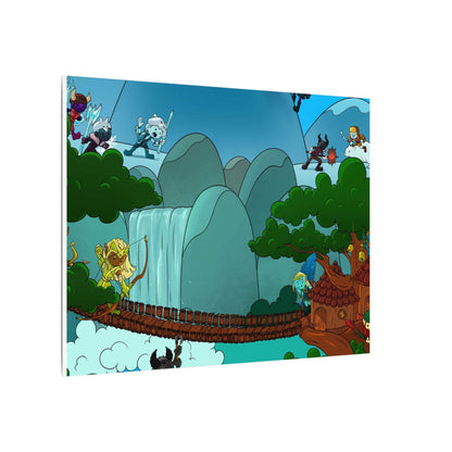Bedtime Creations Canvas Wall Art — Woodlanders Valley