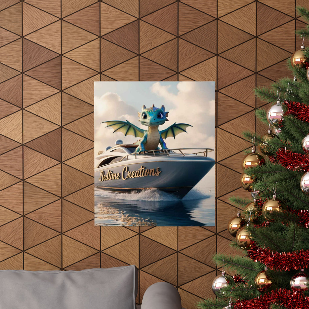 Bedtime Creations Poster — Dragon's Dream Yacht