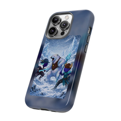 Bedtime Creations Tough Phone Case — Frostmen vs. Polar Bear